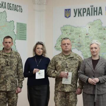 Вінничан нагородили відзнаками Головнокомандувача ЗСУ