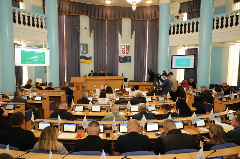 80-та сесія Вінницької обласної ради: ключові рішення засідання