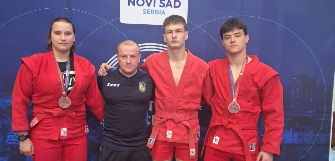 Вінницькі спортсмени вибороли “бронзу” на чемпіонаті Європи з самбо