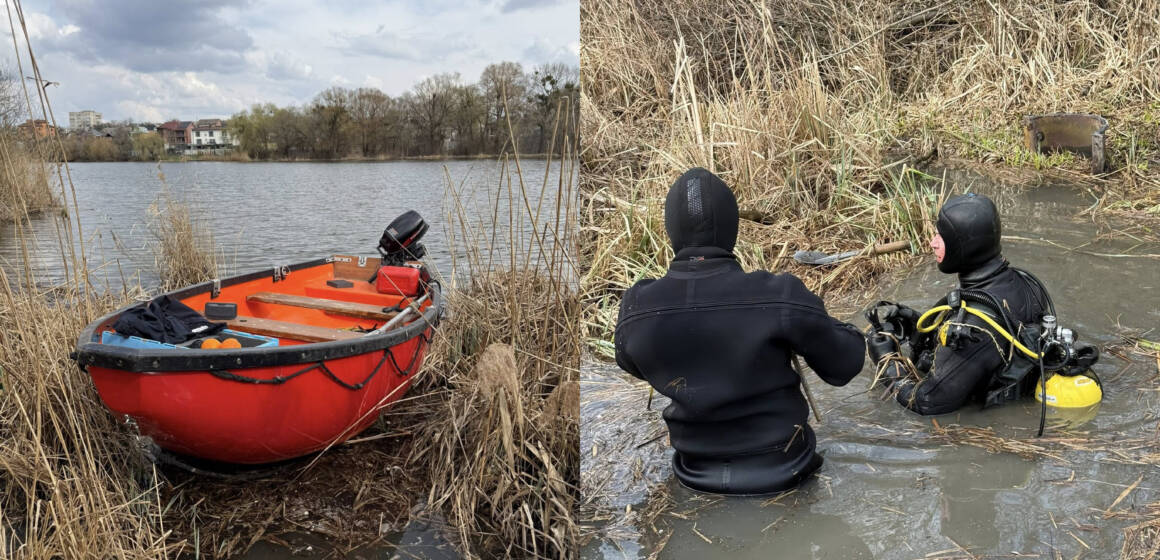 Водолази ДСНС допомогли відремонтувати магістральний водогін у Вінниці під водою