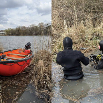 Водолази ДСНС допомогли відремонтувати магістральний водогін у Вінниці під водою