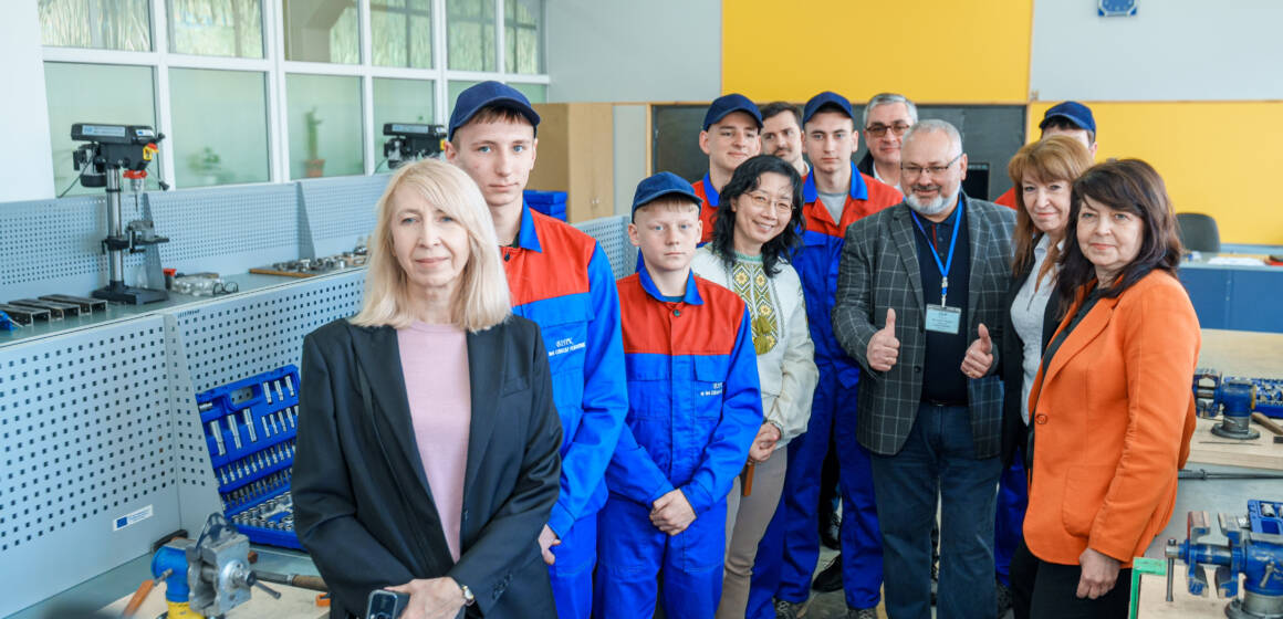 У Вінниці індустріальний коледж прийняв міжнародну делегацію ПРООН та Японії