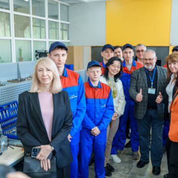 У Вінниці індустріальний коледж прийняв міжнародну делегацію ПРООН та Японії