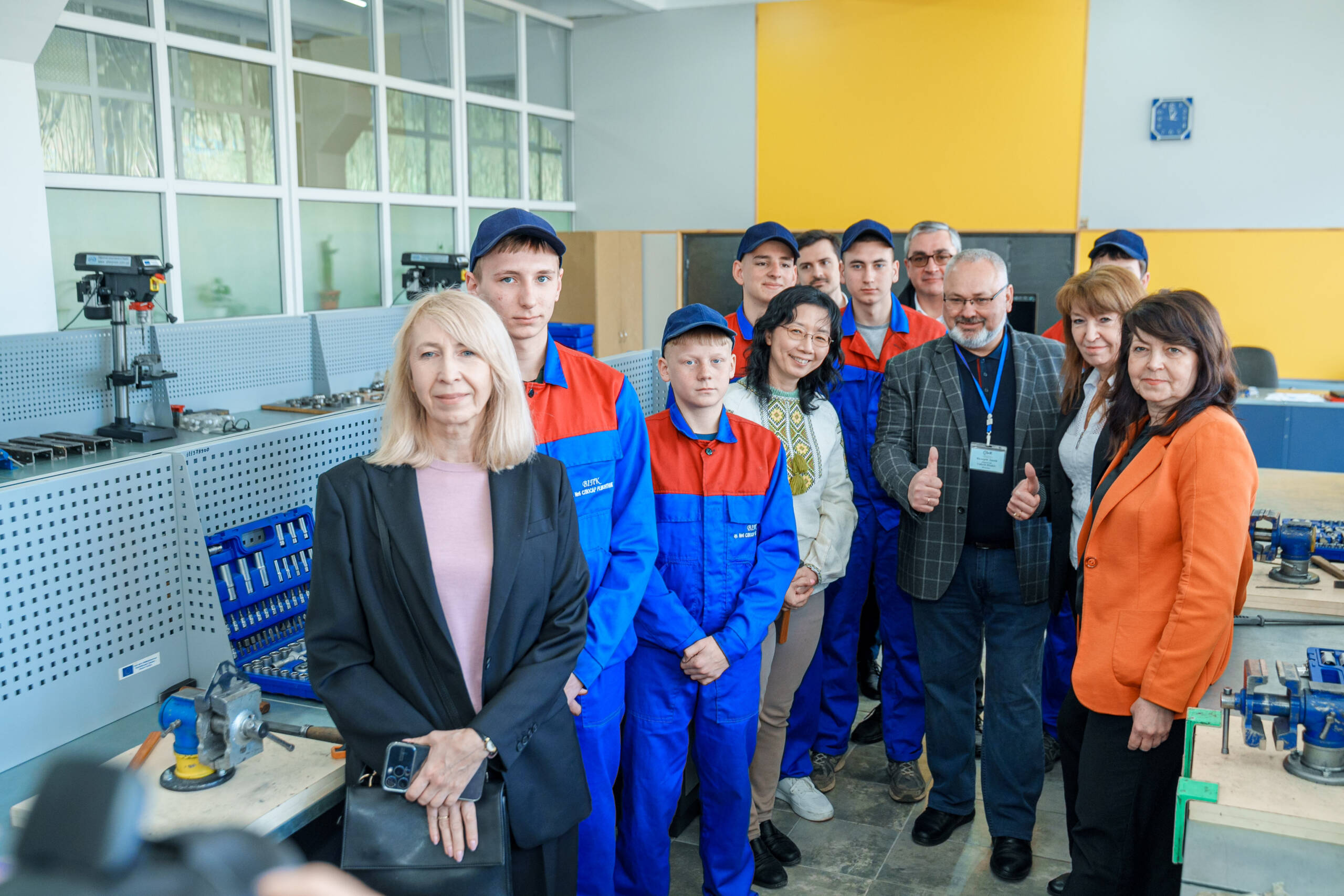 У Вінниці індустріальний коледж прийняв міжнародну делегацію ПРООН та Японії