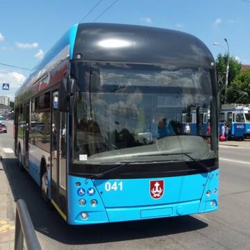 У Вінниці через пошкодження опори тимчасово обмежили рух тролейбусів