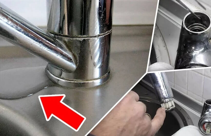 Капає кран на кухні: причини та що робити?