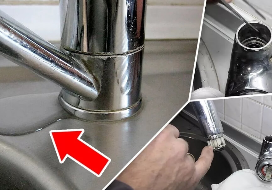 Капає кран на кухні: причини та що робити?