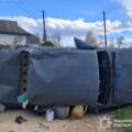 ДТП на Вінниччині: перекинута автівка з підлітками та травмований мотоцикліст