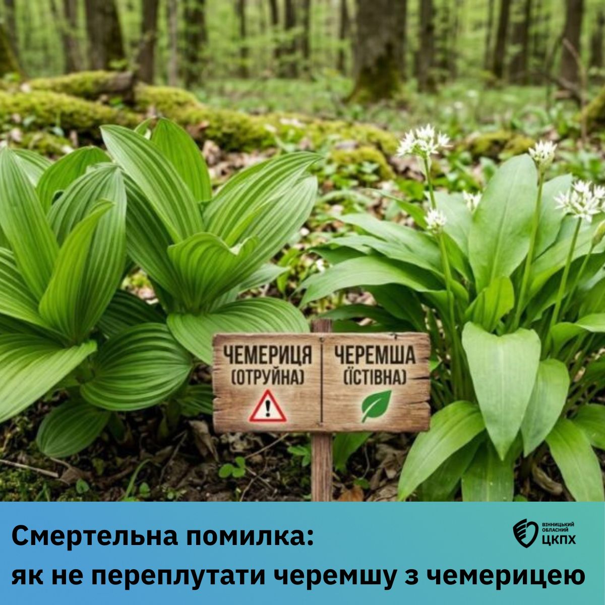 Помилка, яка може коштувати життя: як відрізнити черемшу від чемериці