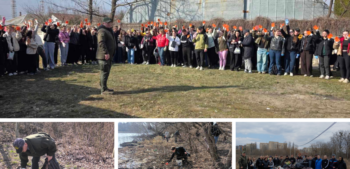 У Вінниці триває толока: понад 1300 містян вийшли на прибирання