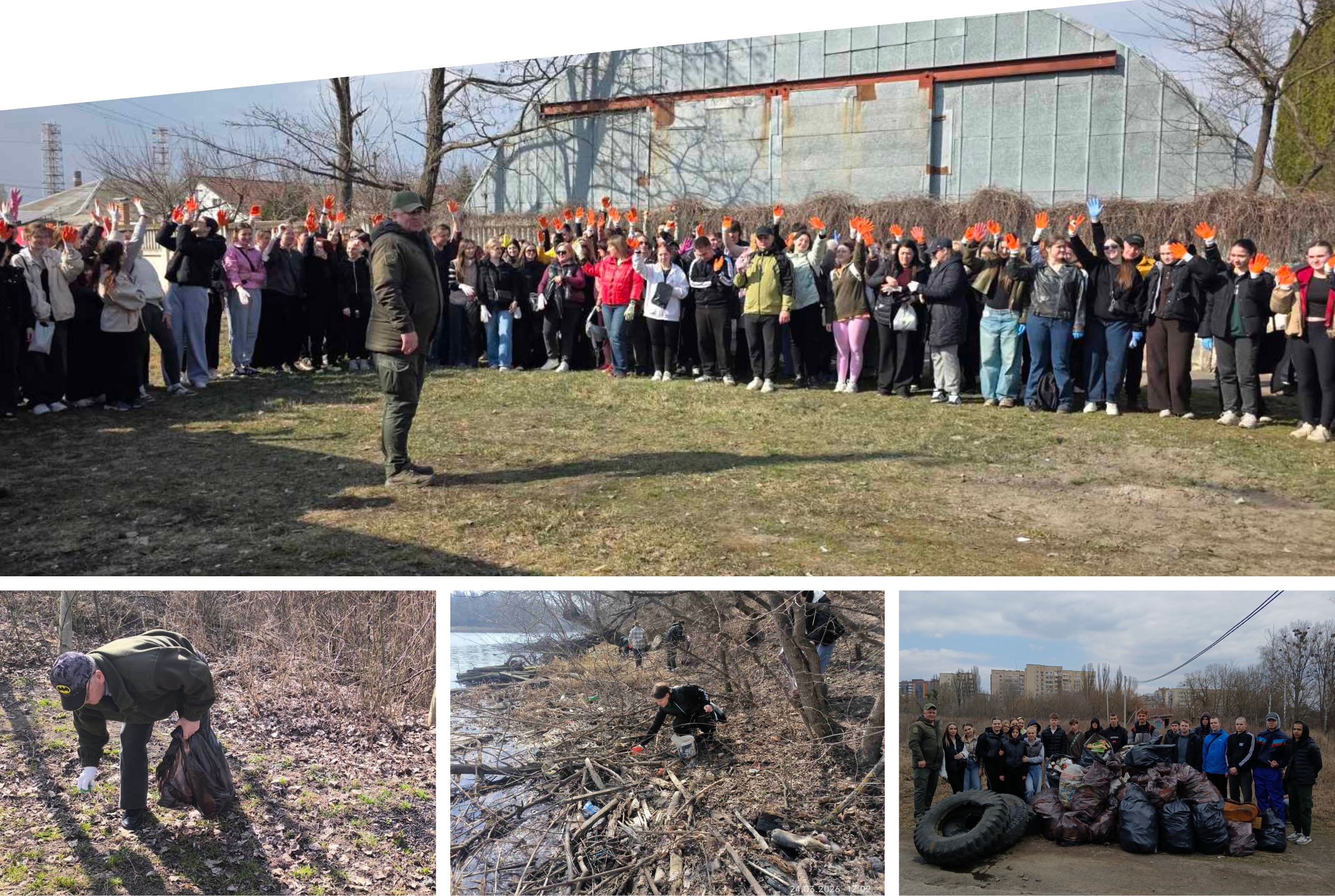 У Вінниці триває толока: понад 1300 містян вийшли на прибирання