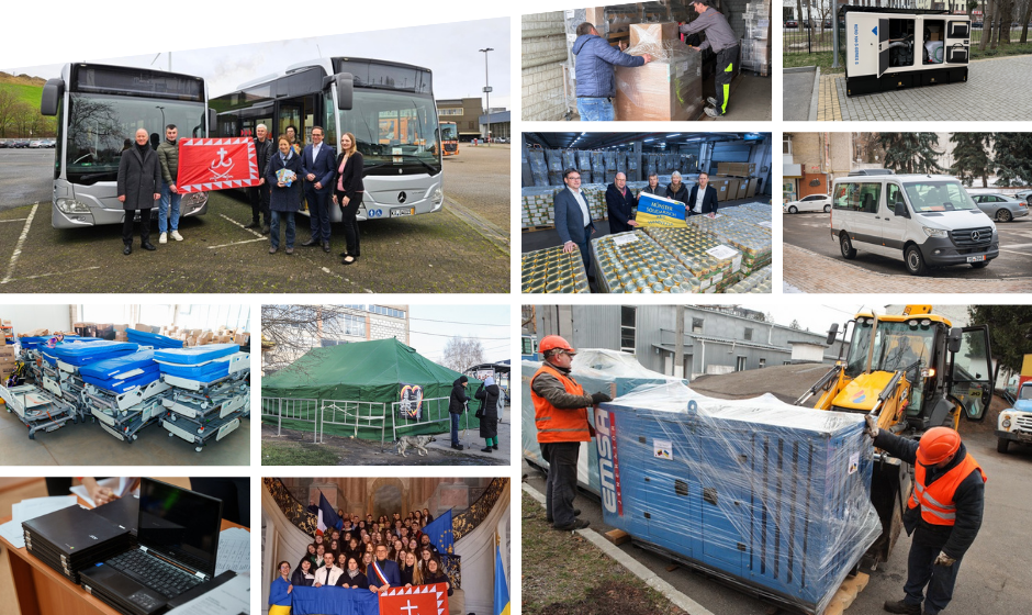 Побратими і партнери (1) Від генераторів до автобусів: як міста-побратими підтримують Вінницю під час війни