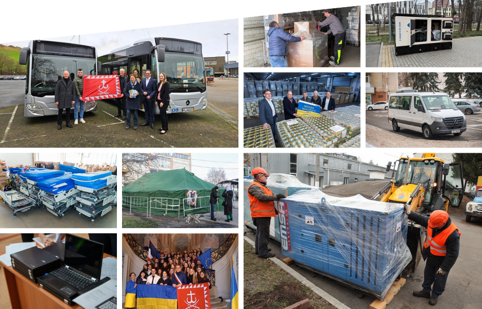 Від генераторів до автобусів: як міста-побратими підтримують Вінницю під час війни