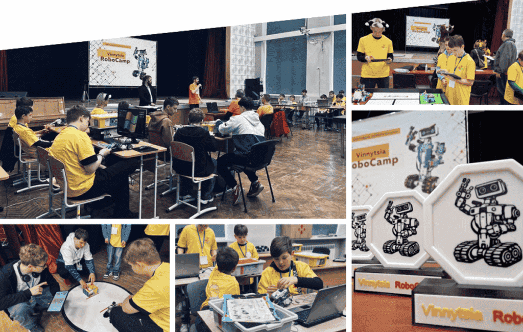 У Вінниці відбувся фестиваль робототехніки «Vinnytsia RoboCamp – 2026»