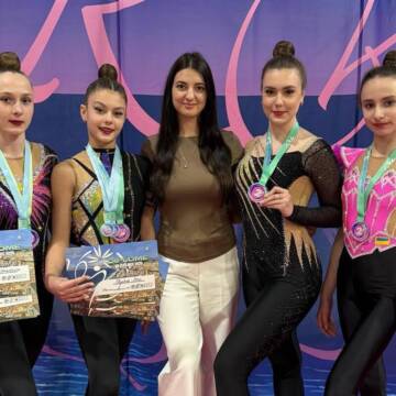 Гімнастки зі Вінниці вибороли медалі на міжнародному турнірі у Франції