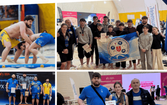 Вінницькі спортсмени успішно виступили на чемпіонаті України з пляжної боротьби