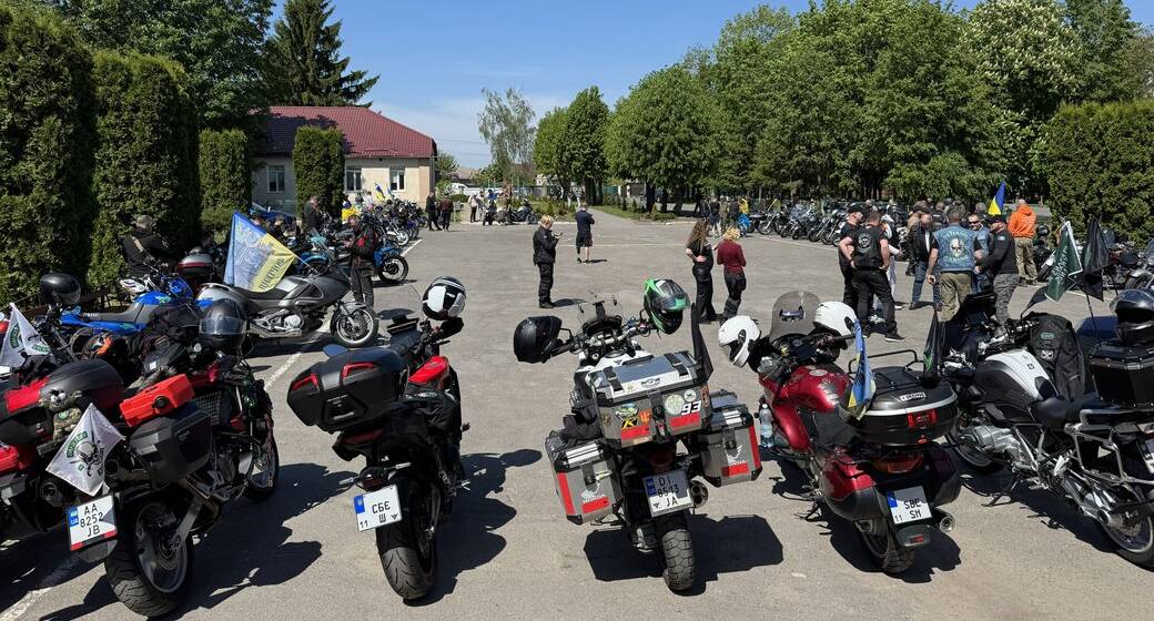 Близько двохсот мотоциклістів проїхали вулицями Вінниці в пам’ять про загиблих захисників