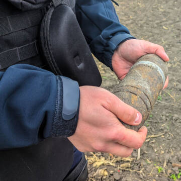 Поблизу Вербівки знищили артснаряд часів Другої світової