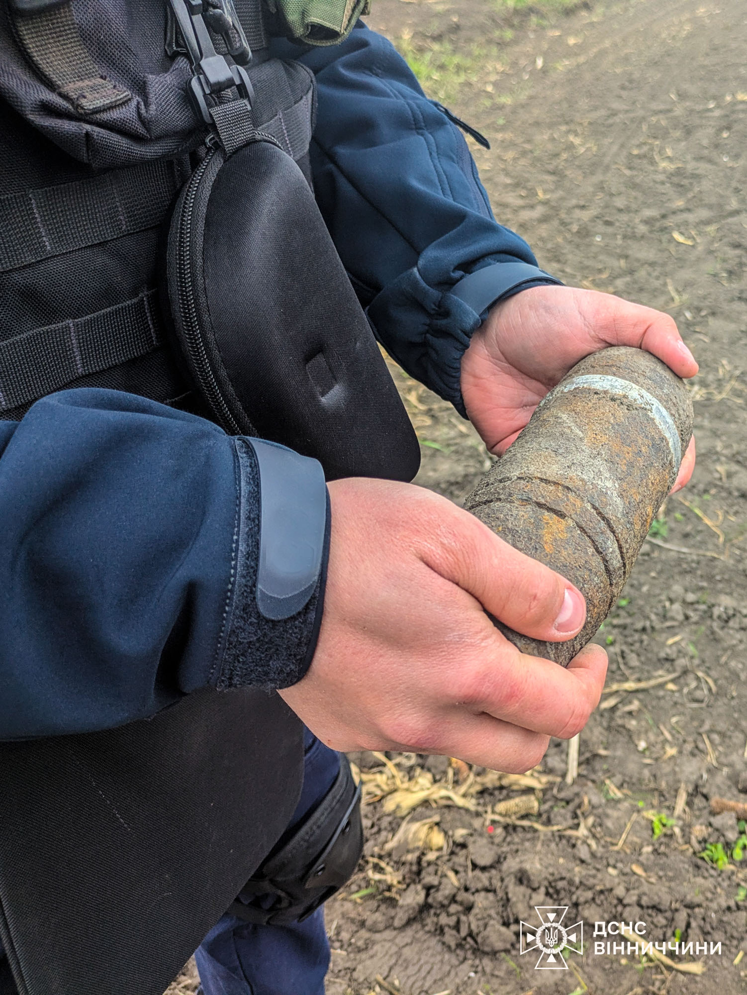 Поблизу Вербівки знищили артснаряд часів Другої світової