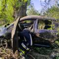На Вінниччині надзвичайники визволили травмованого водія з розбитої автівки