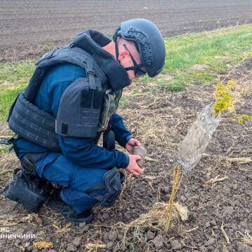 На Вінниччині з початку року знищили 69 вибухонебезпечних предметів