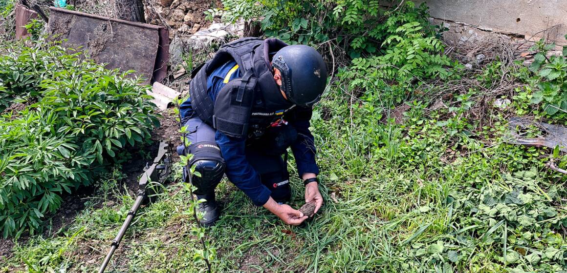 У Крижопільській громаді сапери ДСНС знищили гранату часів Другої світової війни