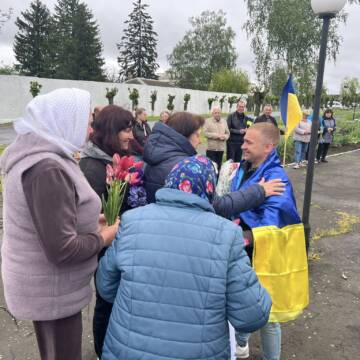 Після чотирьох років неволі додому повернувся Богдан Горбатюк з Гайсинського району