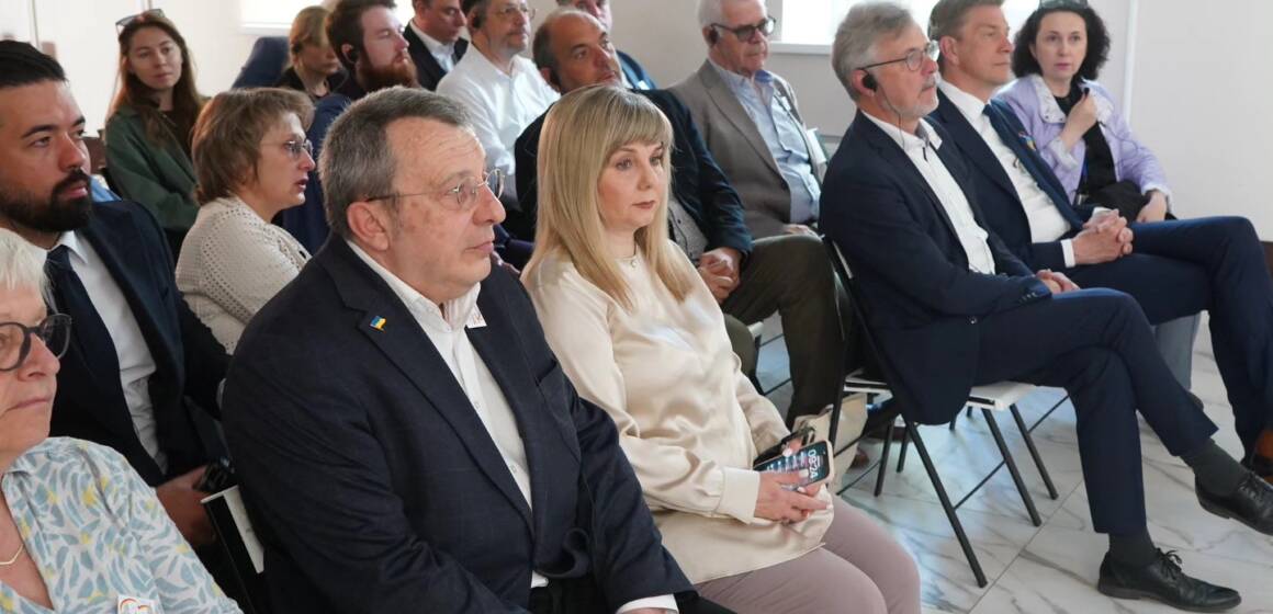 701676212_1320565713550326_1920418466550672556_n У Вінниці мери Карлсруе та Нансі ознайомилися з роботою ветеранського простору «Побратим»