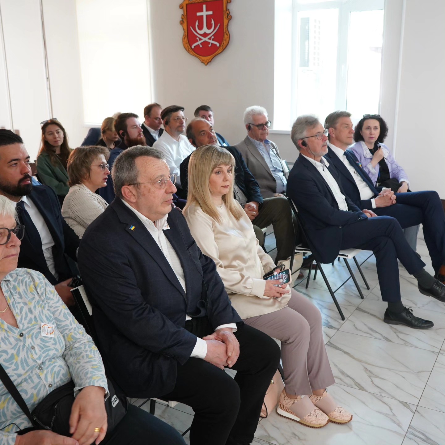 У Вінниці мери Карлсруе та Нансі ознайомилися з роботою ветеранського простору «Побратим»