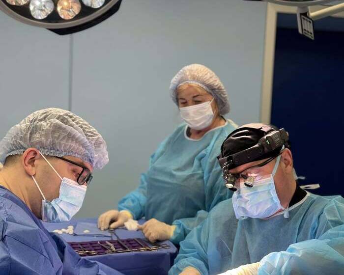 У Вінниці хірурги виконали складну операцію для підготовки військового до протезування