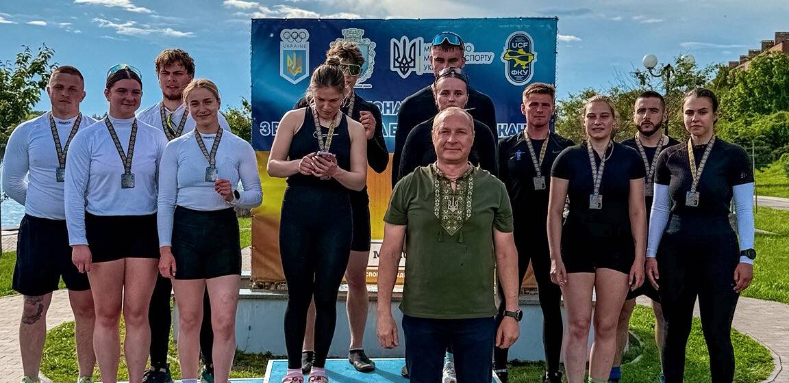 Веслувальники Вінниччини вибороли 8 медалей у перший день чемпіонату України