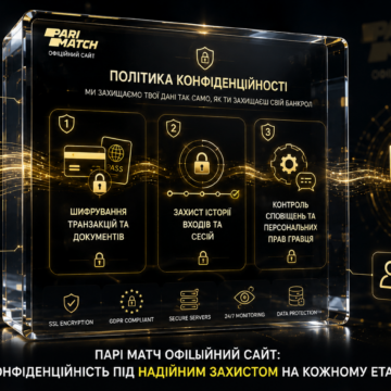 Умови конфіденційності на Парі Матч офіційний сайт: як захищаються дані гравця