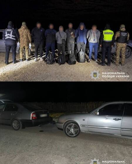 На Тульчинщині поліція та прикордонники перехопили «трансфер» ухилянтів