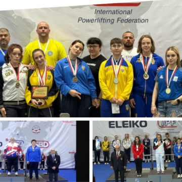 Юні спортсмени з Вінниці вибороли срібло та бронзи на чемпіонаті світу з жиму лежачи у Польщі