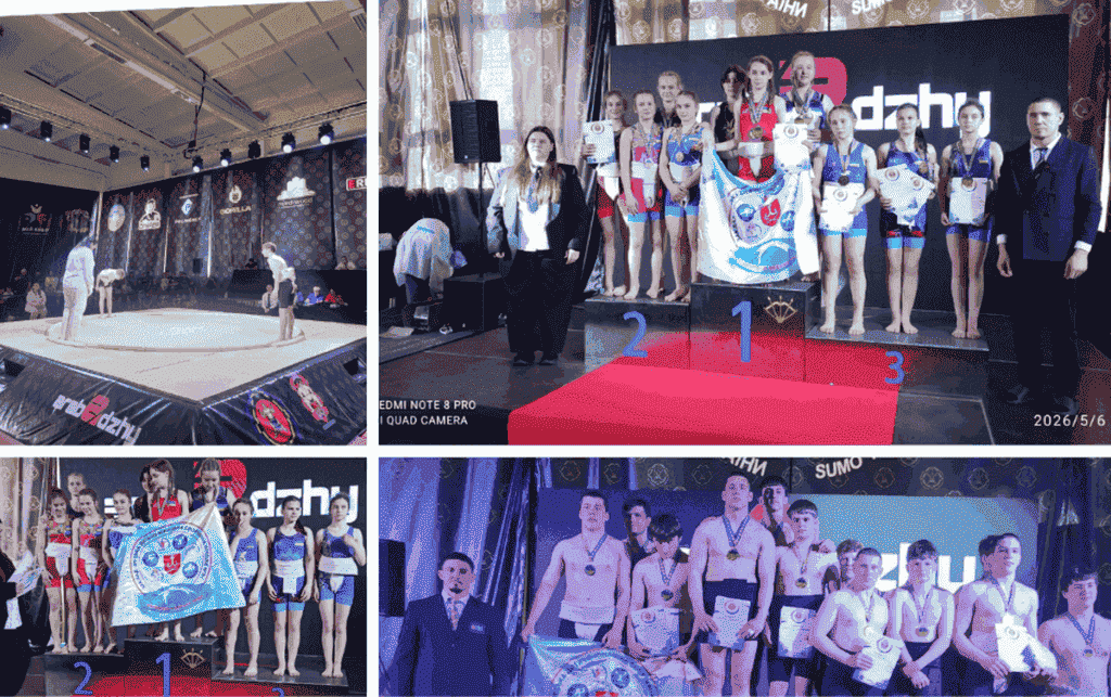 Вінницькі сумоїсти з МДЮСШ №5 здобули 81 нагороду на чемпіонаті України
