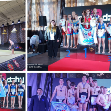 Вінницькі спортсмени з МДЮСШ № 5 за підсумками чемпіонату України з сумо вибороли 81 нагороду (1) Вінницькі сумоїсти з МДЮСШ №5 здобули 81 нагороду на чемпіонаті України
