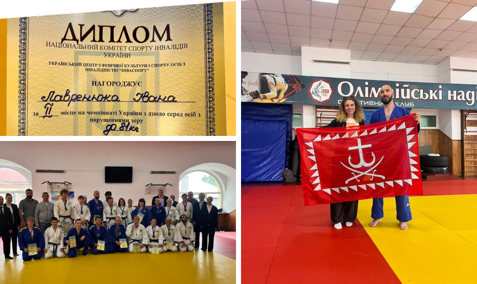 Вінничанин здобув срібну медаль чемпіонату України з парадзюдо