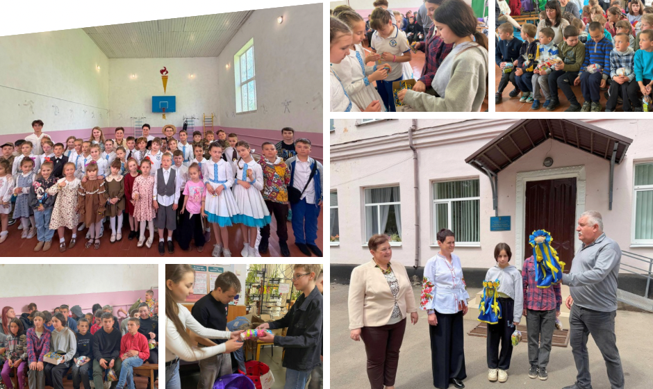 Старі Прилуки (1) Вінницькі ліцеїсти влаштували свято для вихованців спецшколи у Старій Прилуці