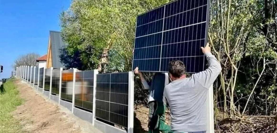 У Європі набирають популярності «сонячні» огорожі: «плюси» та «мінуси» рішення