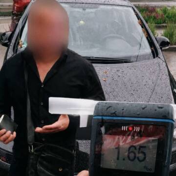 Драгер показав 1,65 проміле: у Вінниці патрульні затримали нетверезого винуватця ДТП