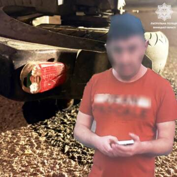 Катався у комендантську годину: у Вінниці затримали нетверезого водія електробайка, якого вже позбавили прав