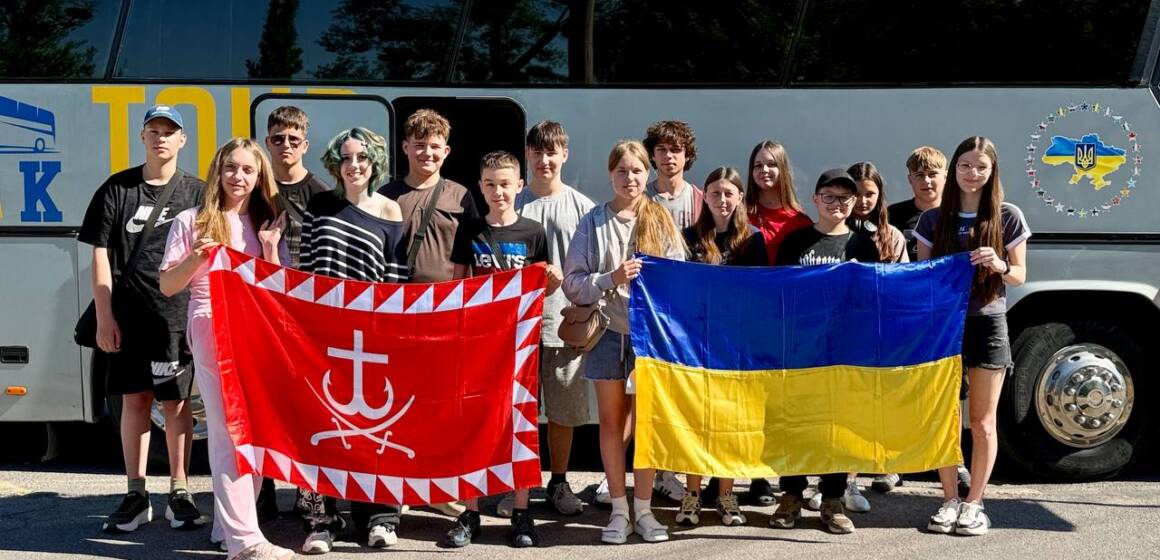 Дітям із Вінниці та Ірпеня організували поїздку в табір «Литовське літо»