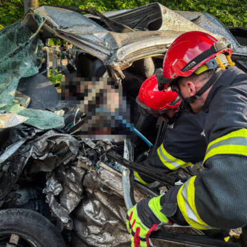 Поблизу Вінниці внаслідок зіткнення чотирьох авто загинула людина, шестеро у лікарні