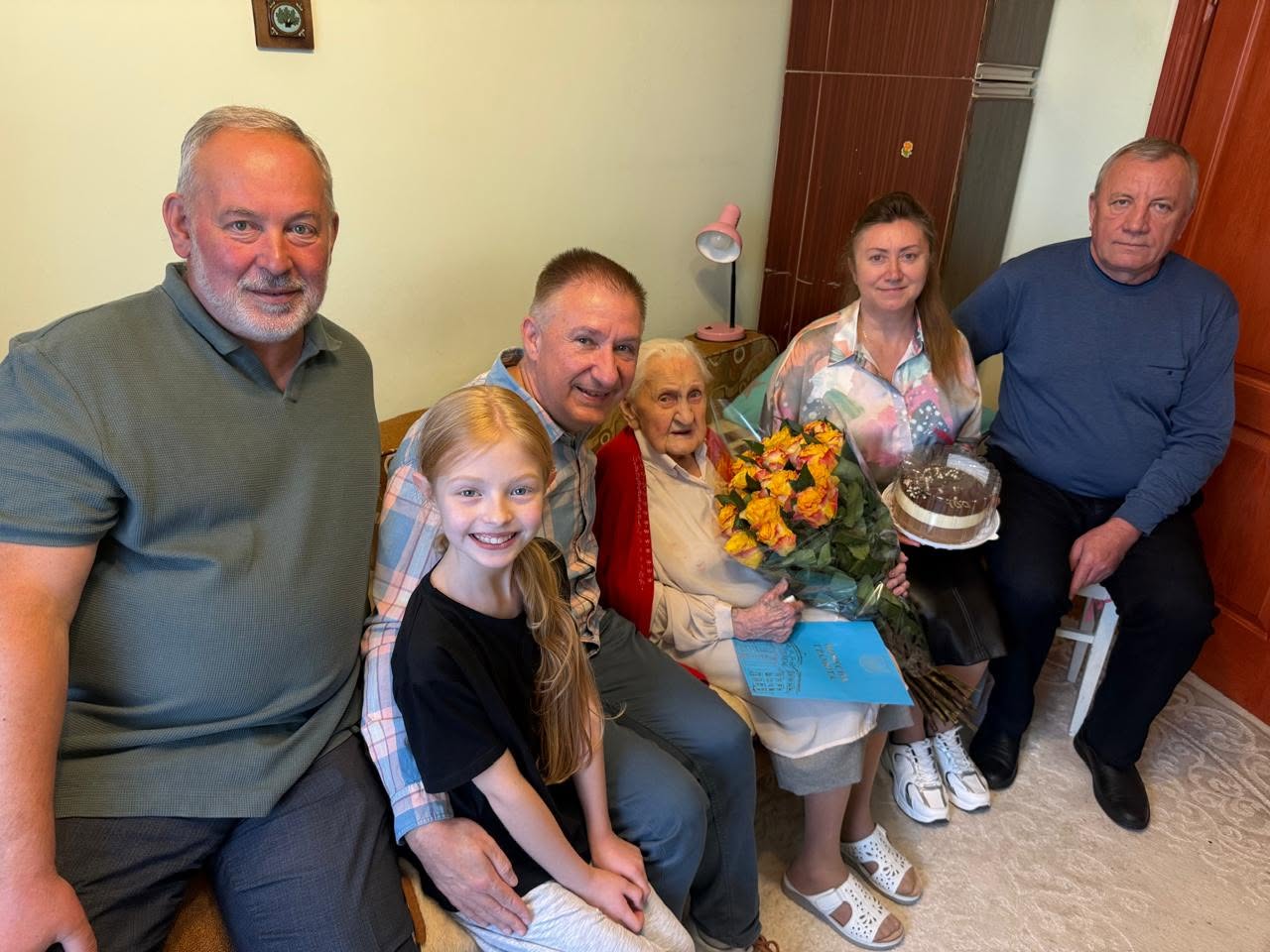 Вінницька санітарна лікарка Ольга Батуріна відзначила 100-річний ювілей