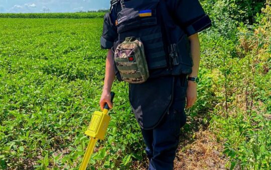 Поблизу Вінниці сапери ДСНС знищили артилерійський снаряд Другої світової війни