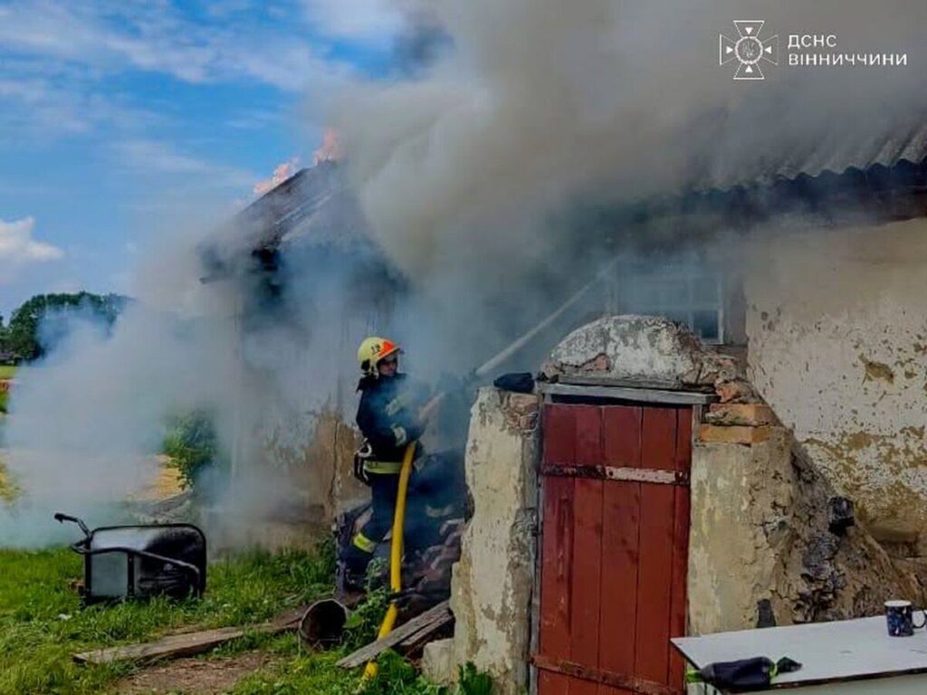 За добу на Вінниччині сталося сім пожеж: що горіло