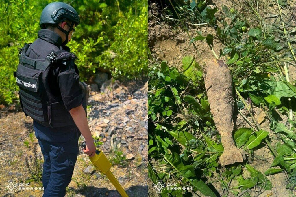 На Вінниччині сапери знищили міну часів Другої світової війни