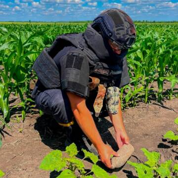 На Вінниччині сапери знищили артснаряд часів Другої світової війни