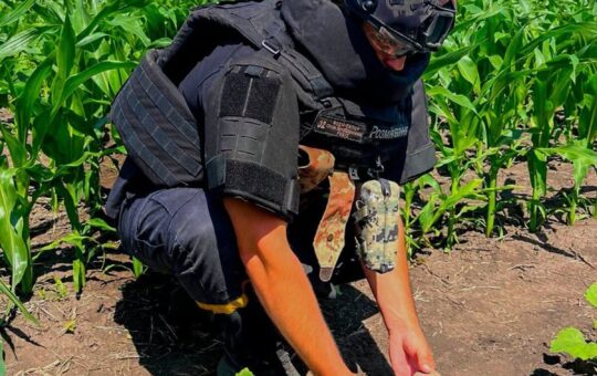 На Вінниччині сапери знищили артснаряд часів Другої світової війни