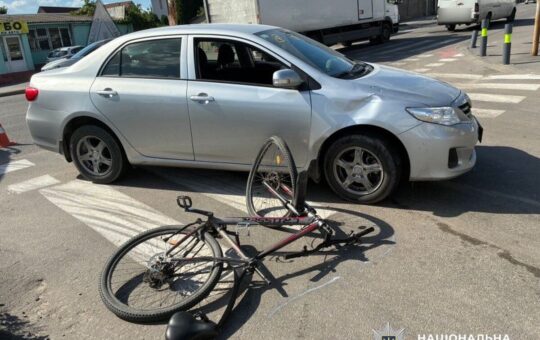На Старому Місті збили 18-річного велосипедиста